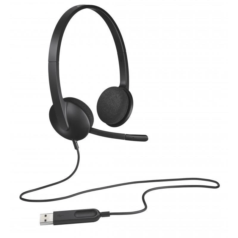 Casque Logitech 981-000475 USB Headset H340 - Linksolutions.ma