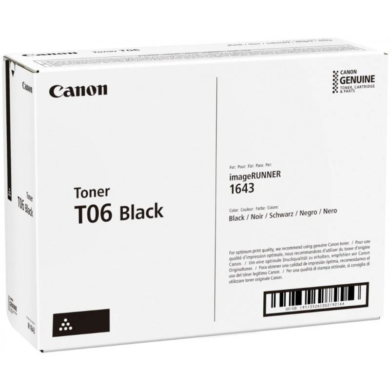 Toner Canon 3526C002AB T06 Noir - Linksolutions.ma