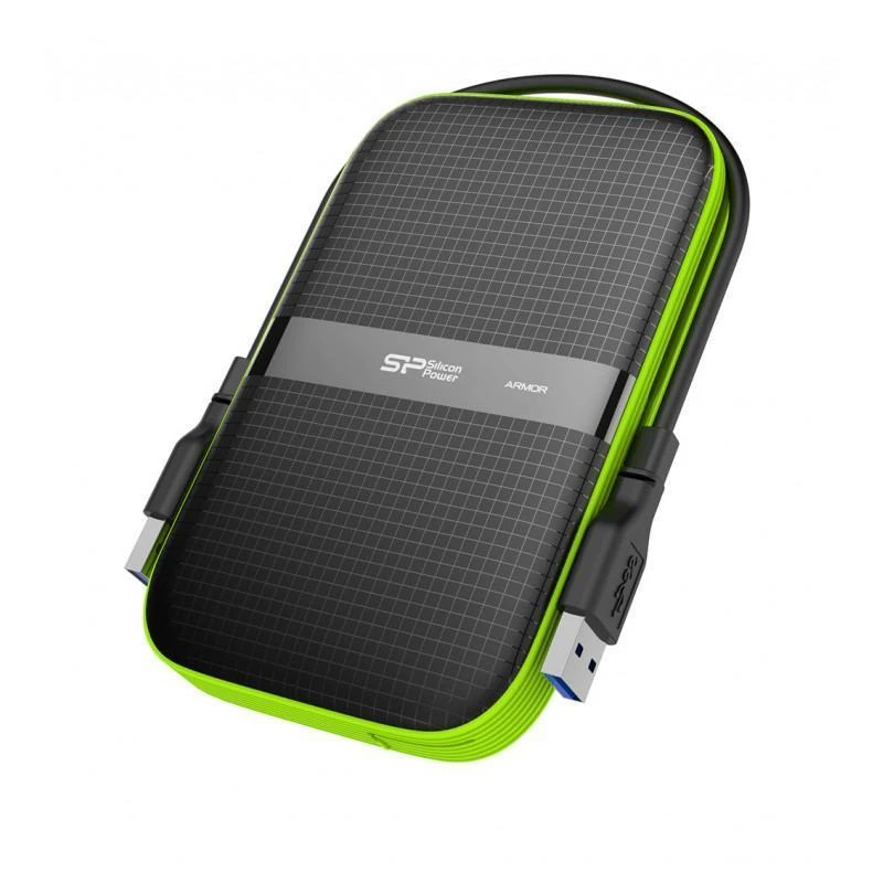 Externe HDD Silicon power SP020TBPHDA60S3K Armor A60 Disque Dur Externe 2000 Go Noir - Linksolutions.ma