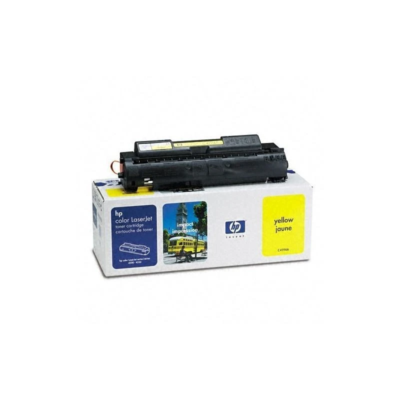 Hp C4194A Couleur LaserJet Yellow TONER - Linksolutions.ma