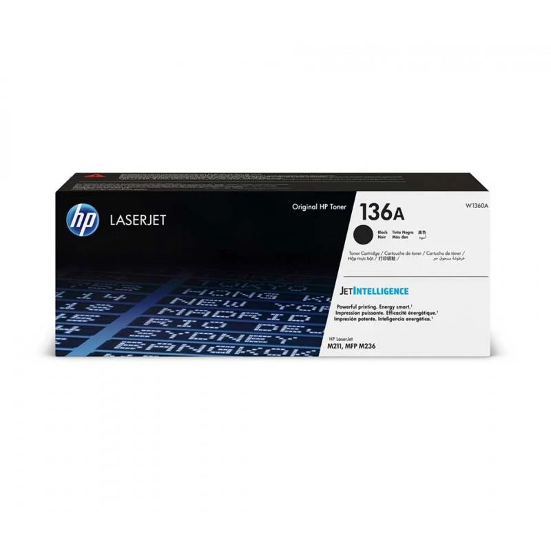 Toner Hp W1360A 136A Noir LaserJet Dorigine - Linksolutions.ma