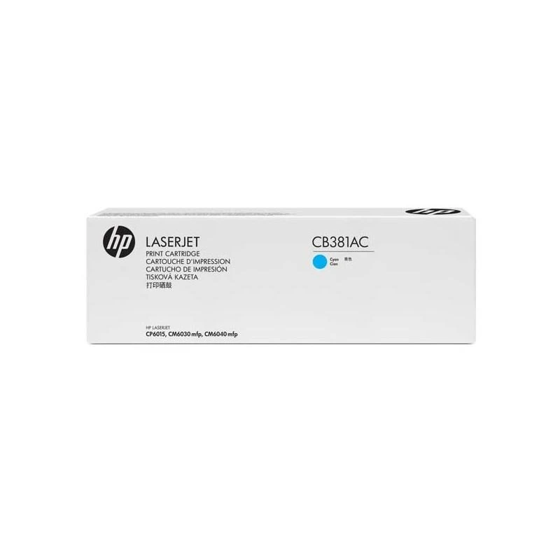 Toner Hp CB381AC LaserJet Cyan - Linksolutions.ma