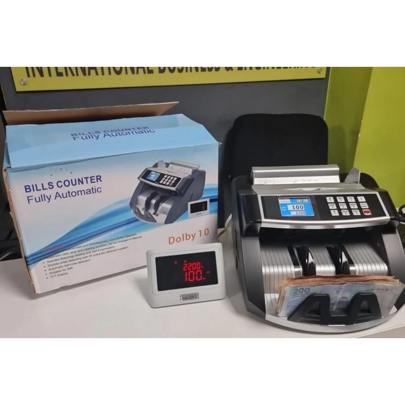 LS-DL10 Compteuses De Billets BILLS COUNTER Avec Detection De Faux Billets Par UV & MG - Linksolutions.ma