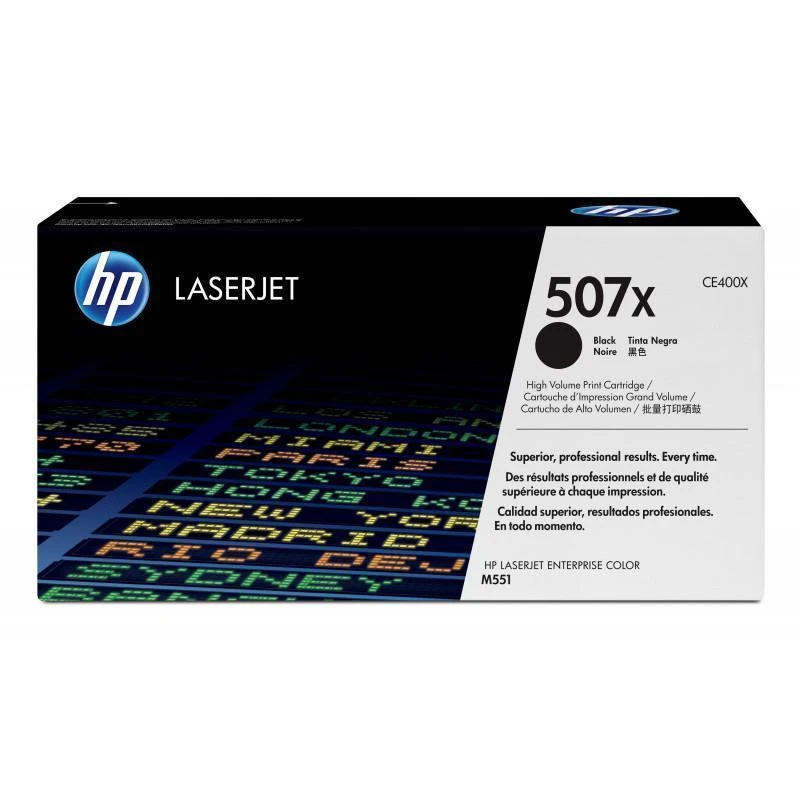 Toner Hp CE400X 507X Grande Capacité Original Noir - Linksolutions.ma