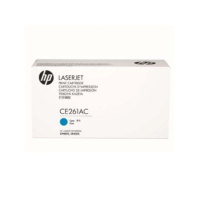 Toner Hp CE261AC Cyan Contract Original - Linksolutions.ma