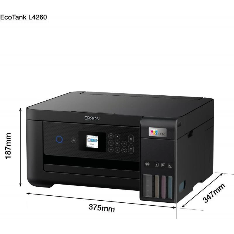 Imprimante Epson C11CJ63411 Encotank L4260 MFP 3en1 Wifi Couleur A4 - Linksolutions.ma