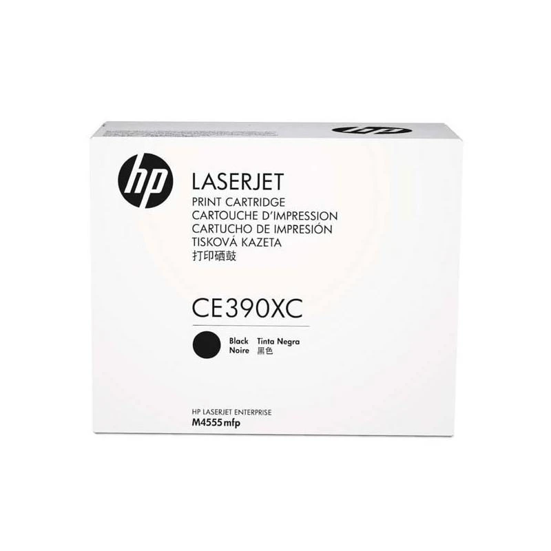 Toner Hp CE390XC Grande Capacite Noir Contract Original - Linksolutions.ma