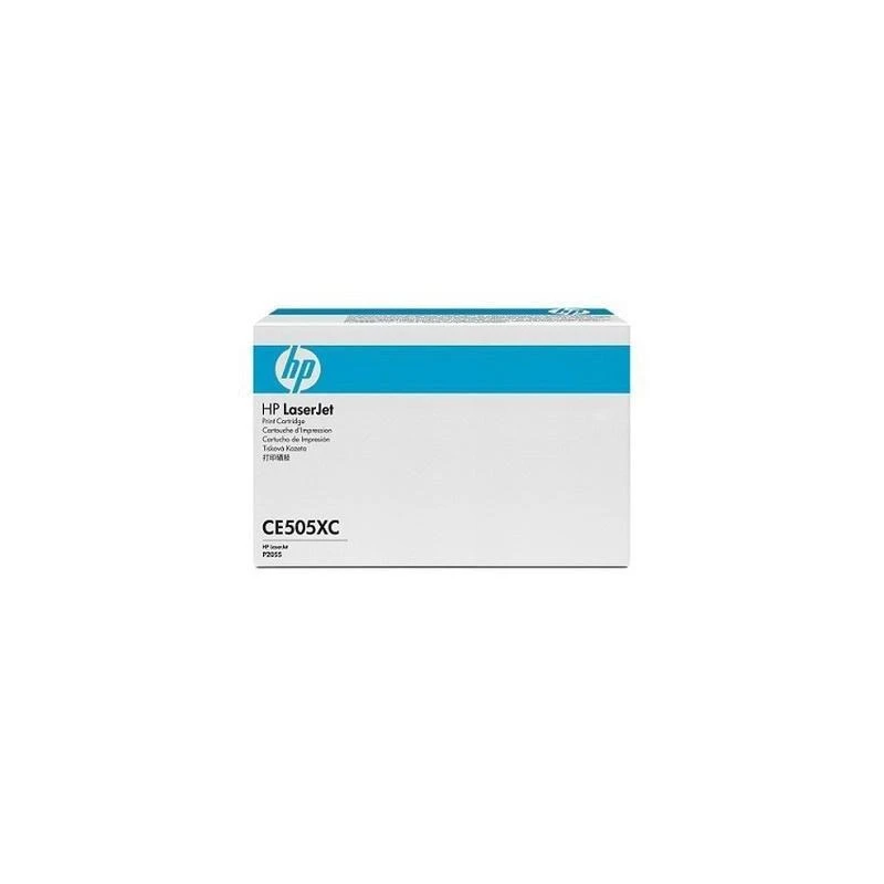 Toner Hp CE505XC Grande Capacite Noir Contract Original - Linksolutions.ma