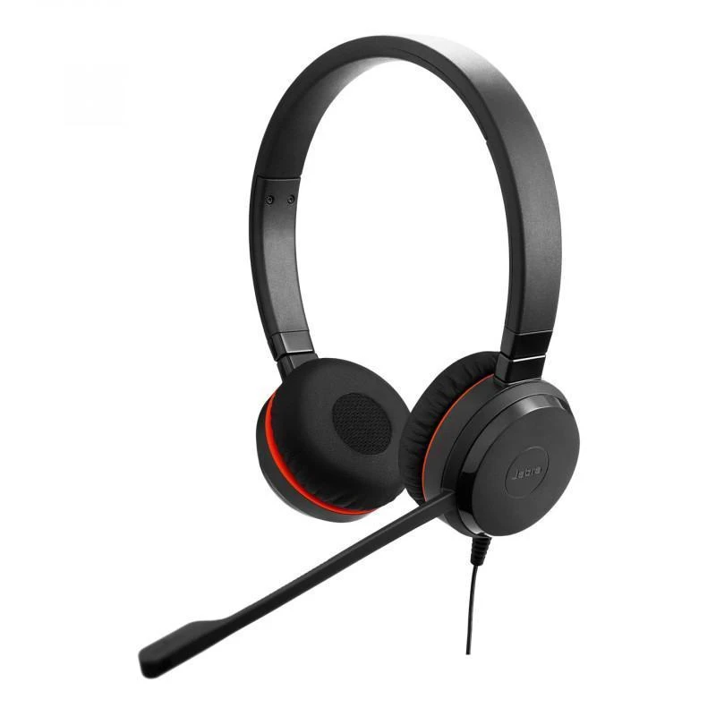 Casque Jabra 4999-823-309 Evolve 20SE MS Stereo Avec Fil Arceau Bureau/Centre Dappels USB Type-A Bluetooth Noir - Linksolutions.ma
