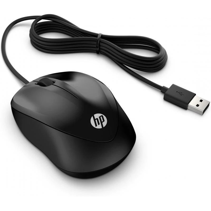 Hp 4QM14AA Souris Filaire 1000 - Linksolutions.ma