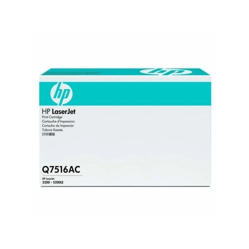 Toner Hp Q7516AC Noir Contract Original - Linksolutions.ma