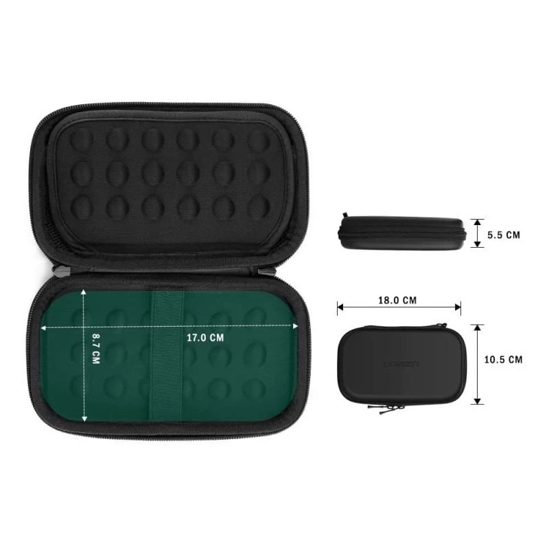 Sacoche Ugreen 50274 Sac De Rangement Pour Disque Dur Grande Taille - Linksolutions.ma