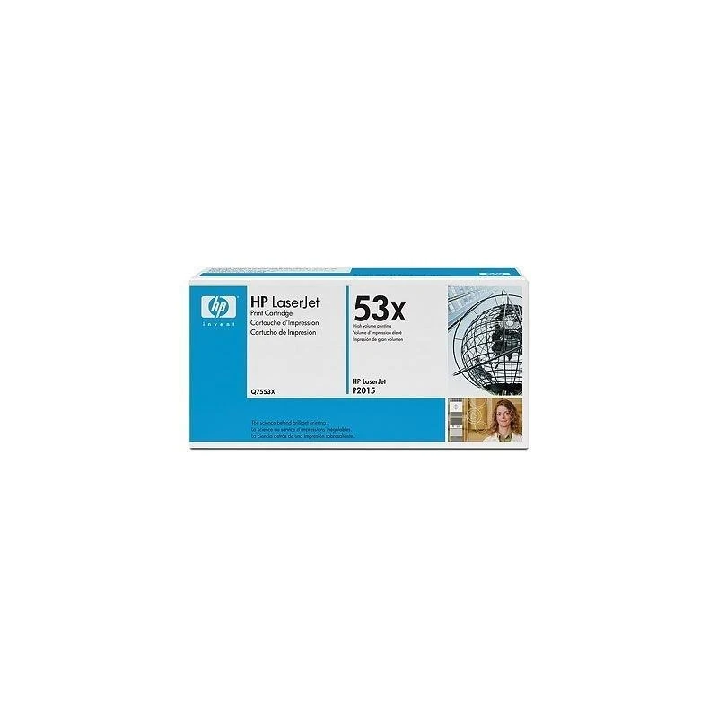 Toner Hp Q7553X 53X Grande Capacite Original Noir - Linksolutions.ma
