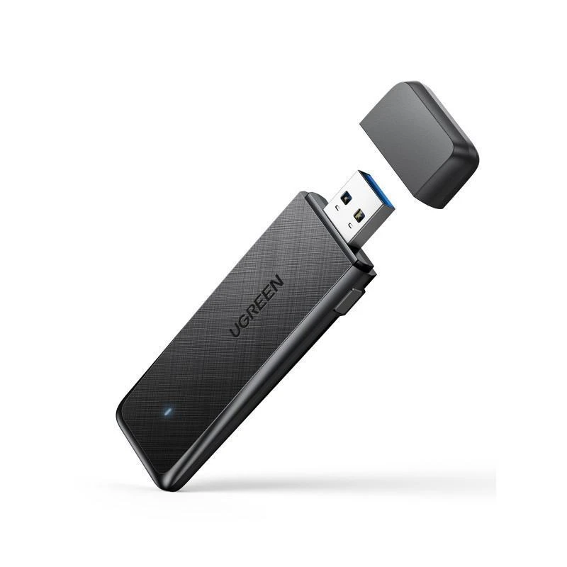 Ugreen 50340 Cle WiFi Adaptateur Reseau Dongle WiFi (sans Fil) AC1300Mbps - Linksolutions.ma