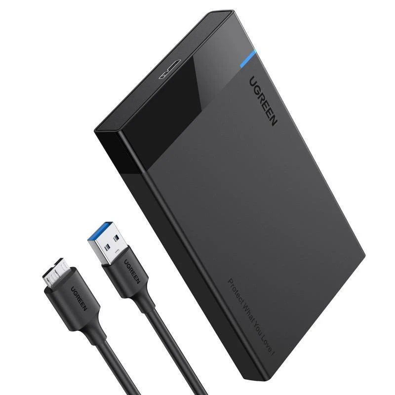 Ugreen 30848 Boîtier De Disques De Stockage HDD/SSD SATA III 2.5 To USB3.0 Boitier Externe - Linksolutions.ma