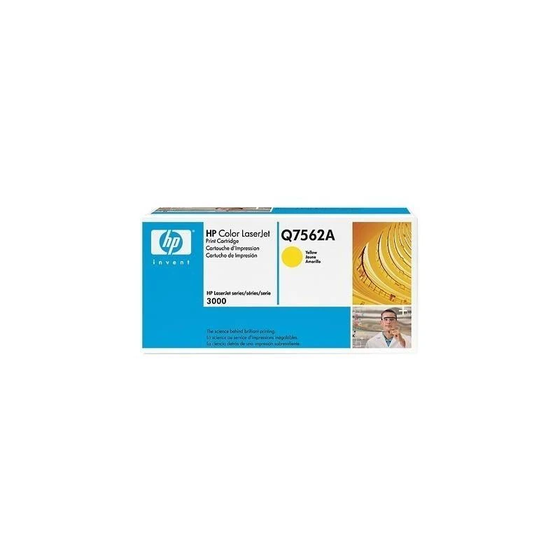 Hp Q7562A Couleur LaserJet Yellow TONER - Linksolutions.ma