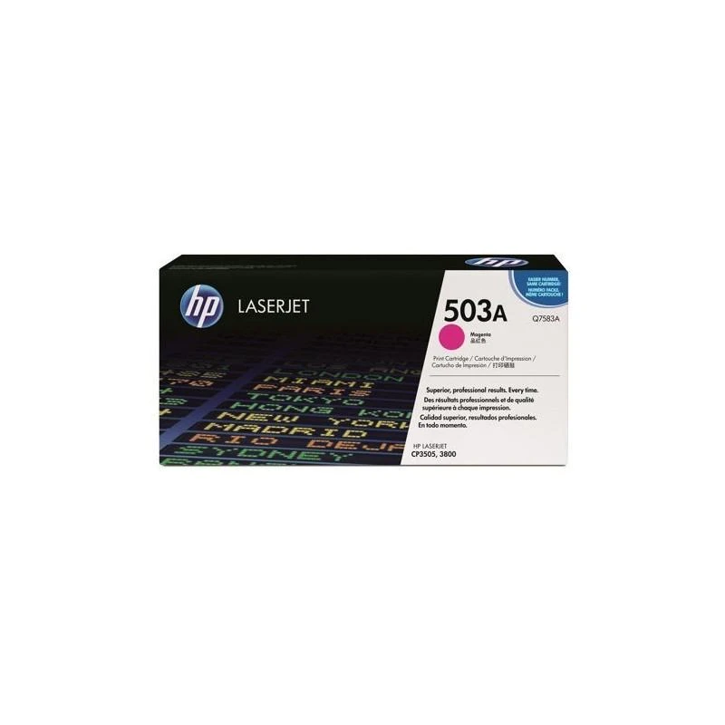 Toner Hp Q7583A 503A Original Magenta - Linksolutions.ma