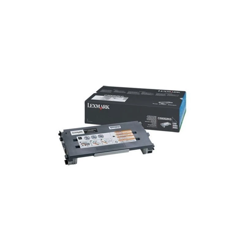 Toner Lexmark C500S2KG C500 X500 X502 Noir (2