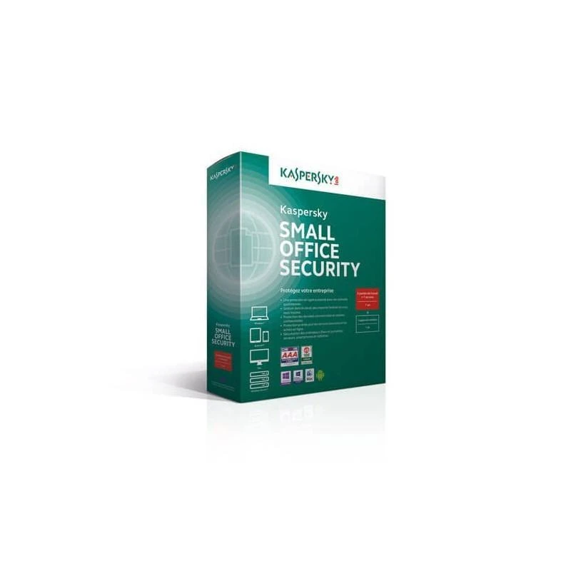 Logiciel Kaspersky Small Office Security 5.0 – 2 server + 20 postes (KL4533XBNFS­-MAG) - Linksolutions.ma