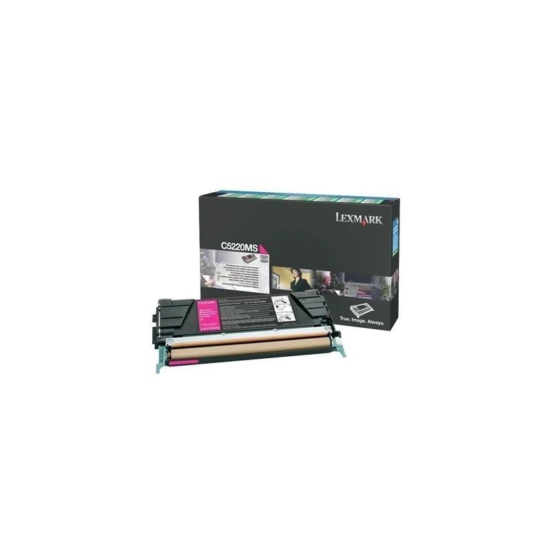 Toner Lexmark C5220MS C522 C524 C53x Magenta (3K) - Linksolutions.ma