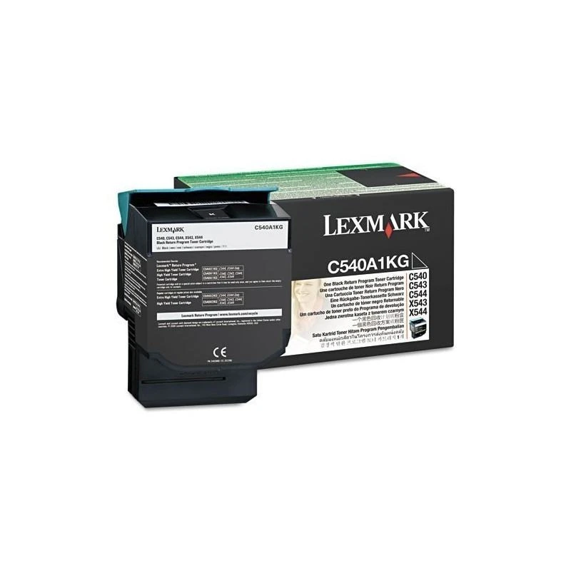Toner Lexmark C540A1KG C54x X54x Noir (1K) - Linksolutions.ma