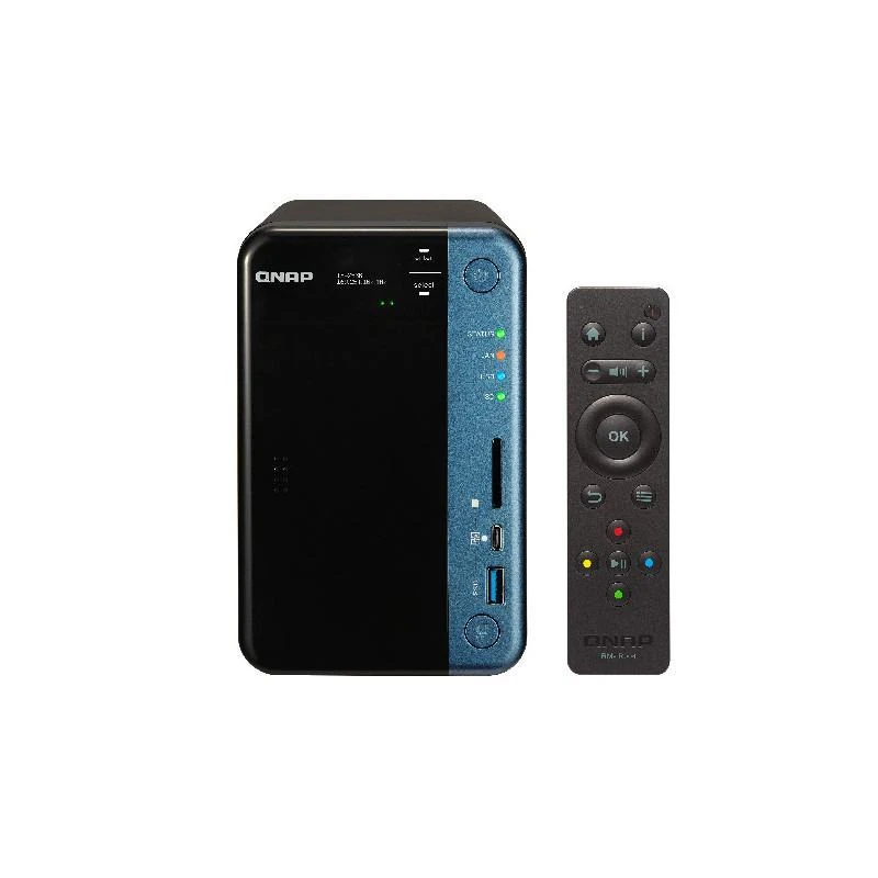 Serveur Qnap TS-253B-4G TS-253B NAS Tour Ethernet/LAN Noir J3455 - Linksolutions.ma