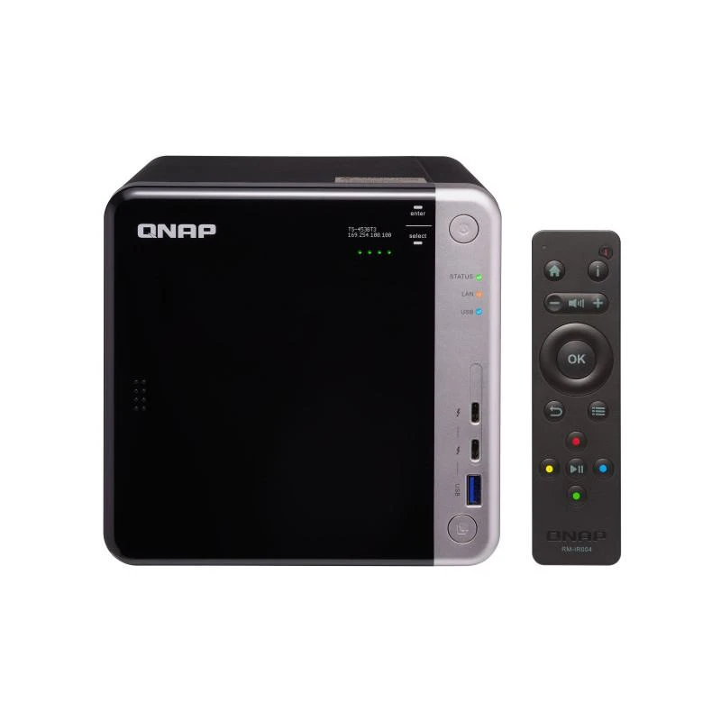 Serveur Qnap TS-453BT3-8G TS-453BT3 NAS Tour Ethernet/LAN Noir J3455 - Linksolutions.ma