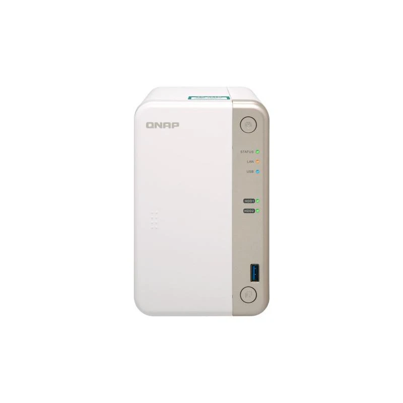 Serveur Qnap TS-251B-2G TS-251B NAS Tour Ethernet/LAN Blanc J3355 - Linksolutions.ma