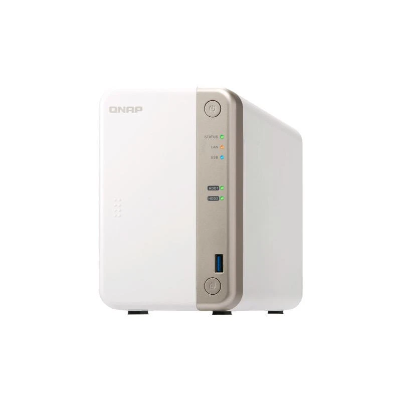 Serveur Qnap TS-251B-2G TS-251B NAS Tour Ethernet/LAN Blanc J3355 - Linksolutions.ma