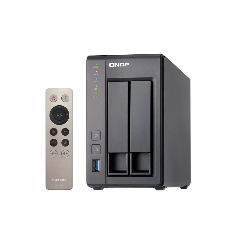 Serveur Qnap TS-251+-2G TS-251+ NAS Tour Ethernet/LAN Gris J1900 - Linksolutions.ma