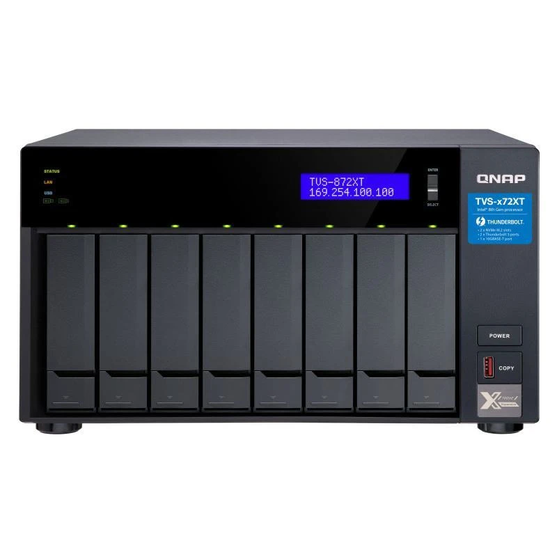 Serveur Qnap TVS-872XT-I5-16G NAS 8baies Avec 16Go DDR4 - Linksolutions.ma