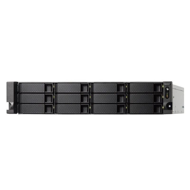 Serveur Qnap TS-1263XU-RP-4G NAS 12baies 4Go - Linksolutions.ma