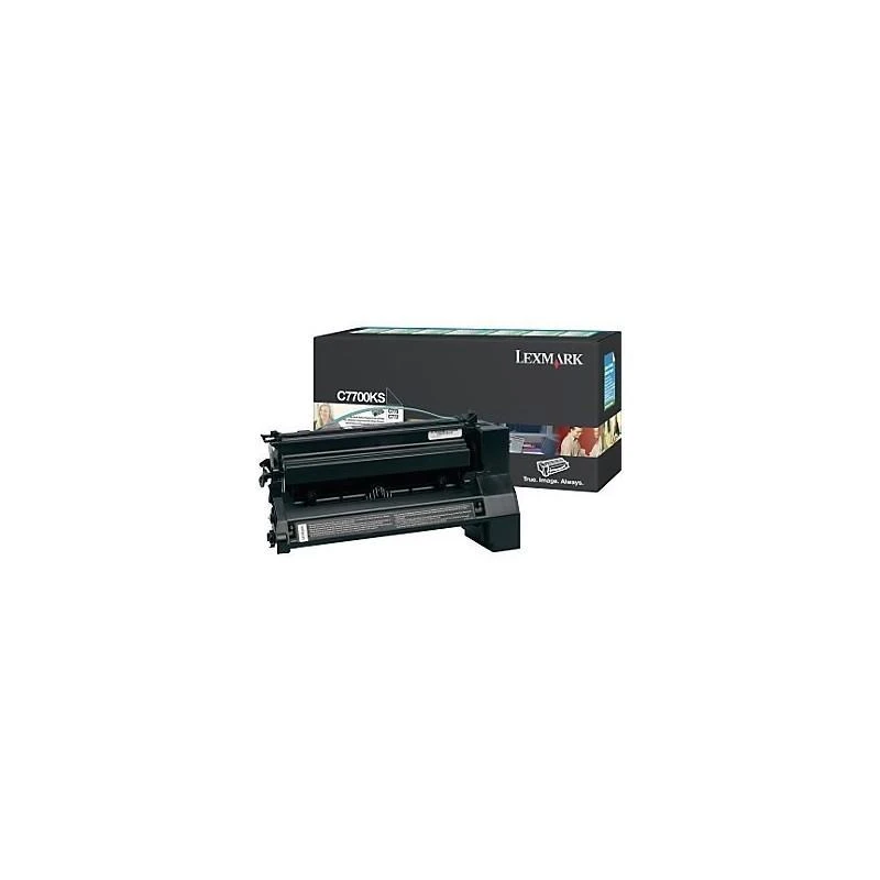 Toner Lexmark C7700KS C77x X772e Noir (6K) - Linksolutions.ma