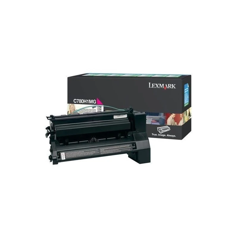 Toner Lexmark C780H1MG C780 C782 Magenta Haute Capacite (10K) - Linksolutions.ma