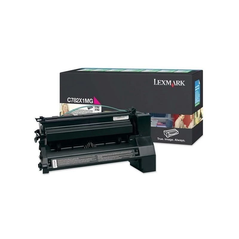 Toner Lexmark C782X1MG C782 Magenta Tres Haute Capacite (15K) - Linksolutions.ma