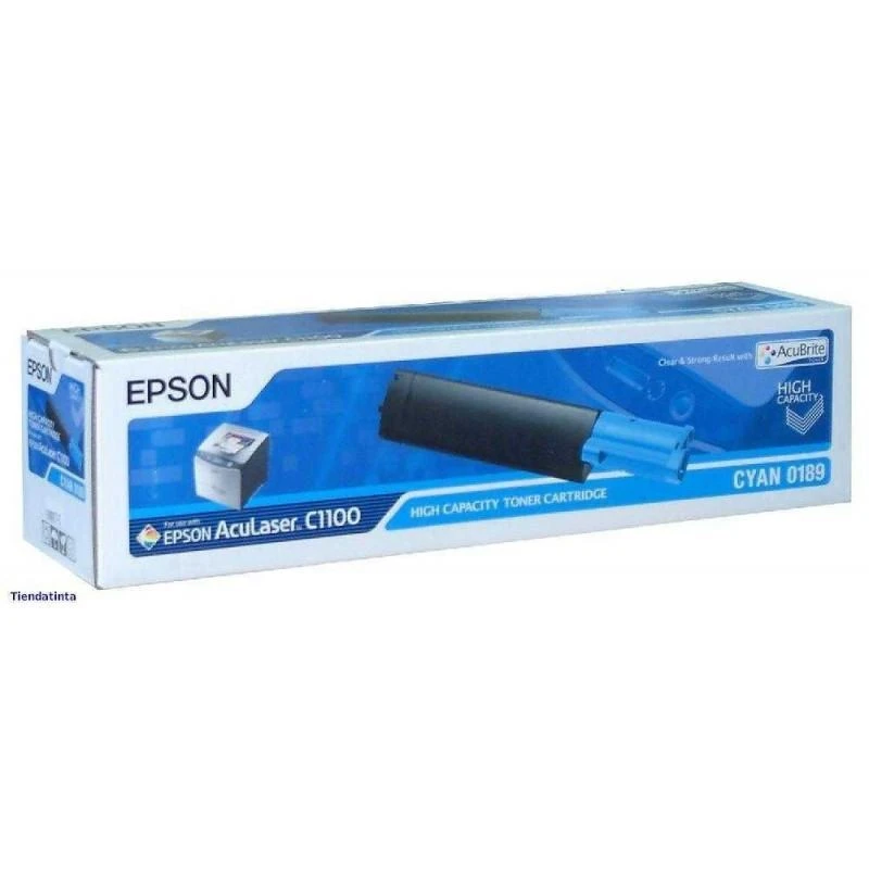 Toner Epson C13S050189 Cyan AL-C1100/CX11 Haute Capacite (4 000 P) - Linksolutions.ma