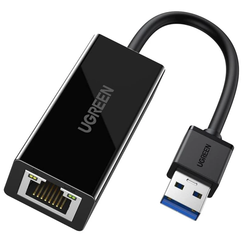 Adaptateur Ugreen 20255 USB 3.0 To RJ45 Blanc - Linksolutions.ma