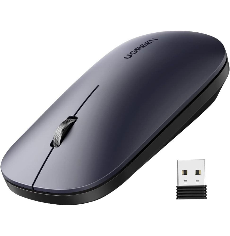 Souris sans fil 2 4Ghz 10M Vert - 90374 UGREEN