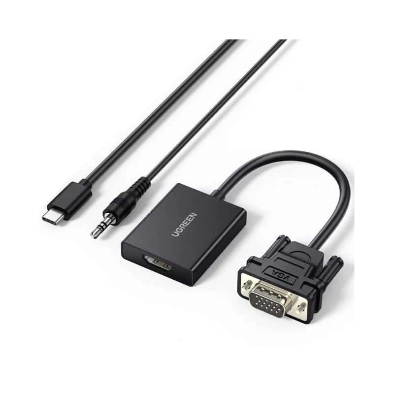 Adaptateur Ugreen 50945 VGA Vers HDMI - Linksolutions.ma