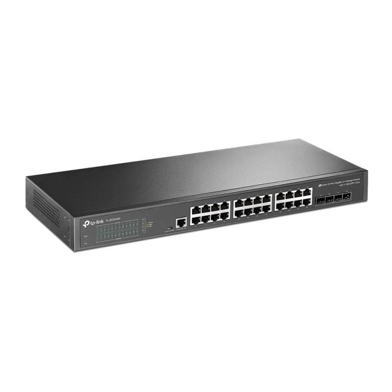 Tp-link TL-SG3428X Switch JetStream L2+ 24 Ports Gigabit SFP+ - Linksolutions.ma