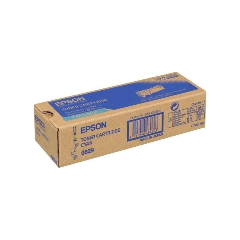 Toner Epson C13S050629 Cyan Standard AL-C2900N/CX29NF (2 500 P.) - Linksolutions.ma