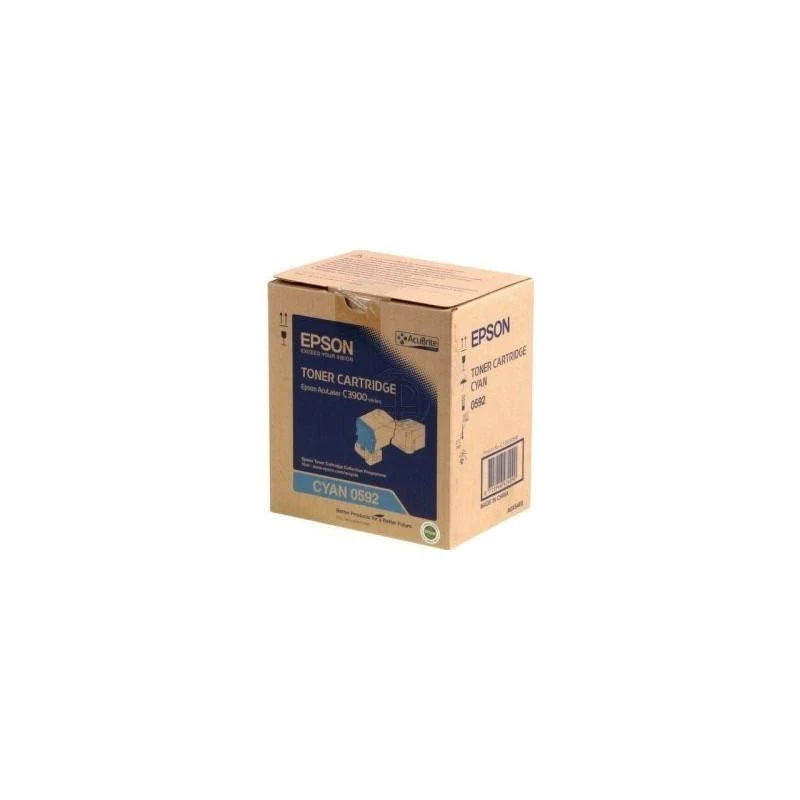 Toner Epson C13S050592 Cyan Series AcuLaser C3900N/ CX37DN (6 000 P) - Linksolutions.ma