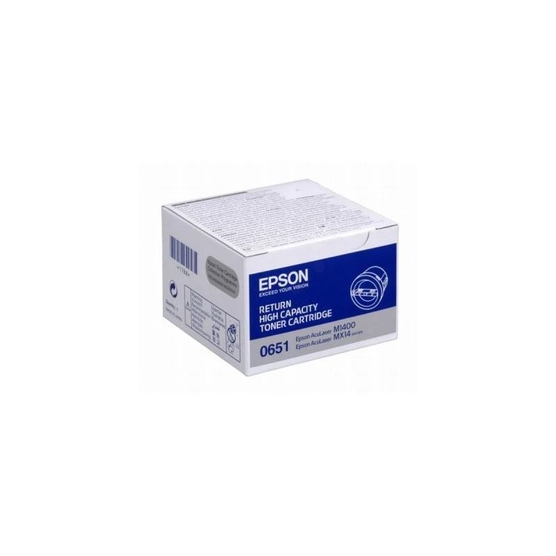 Toner Epson C13S050651 Return Noir Haute Capacite AL-M1400/AL-MX14/AL-MX14NF - Linksolutions.ma
