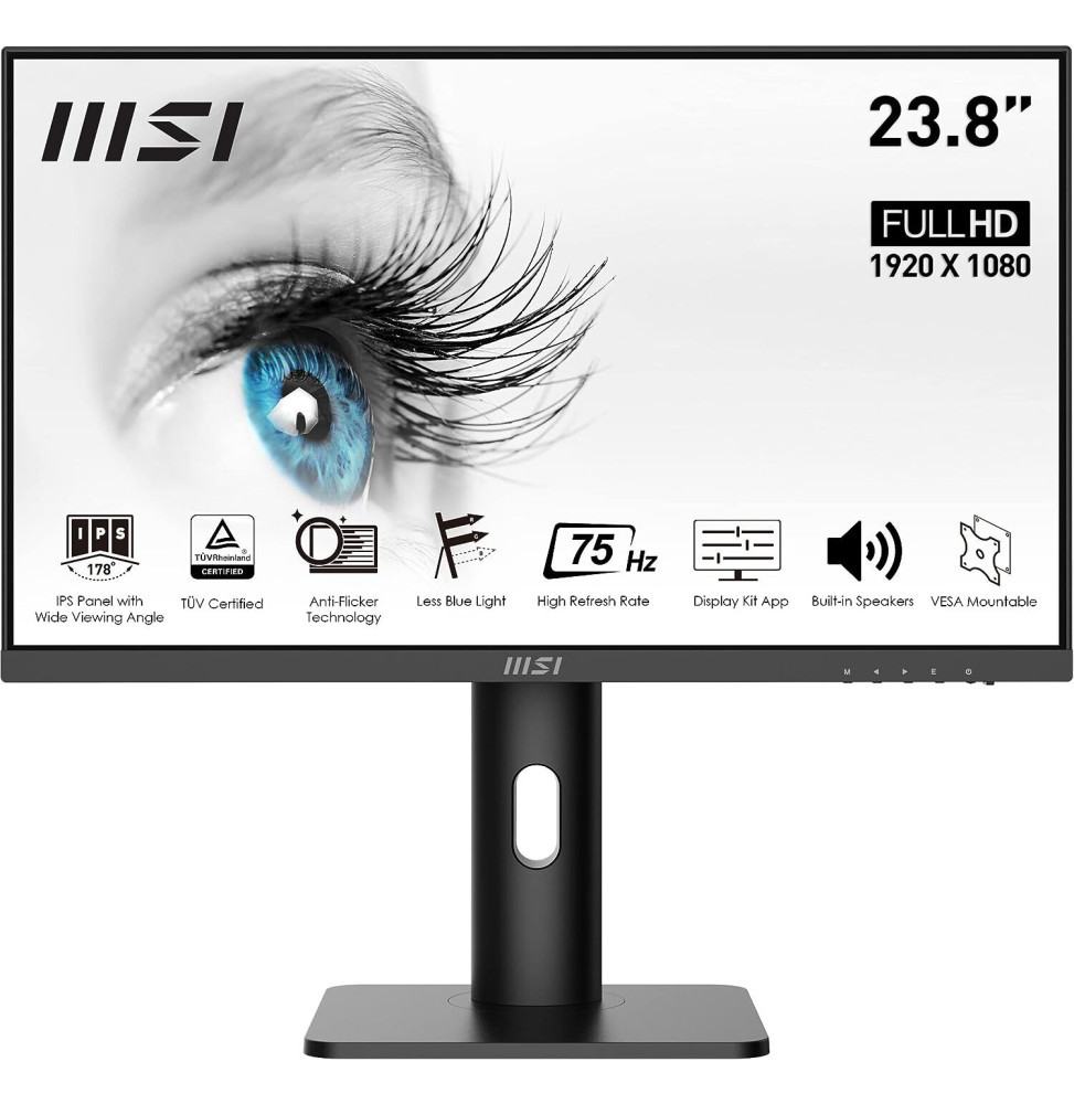 Écran MSI PRO MP243P 23.8" Full HD