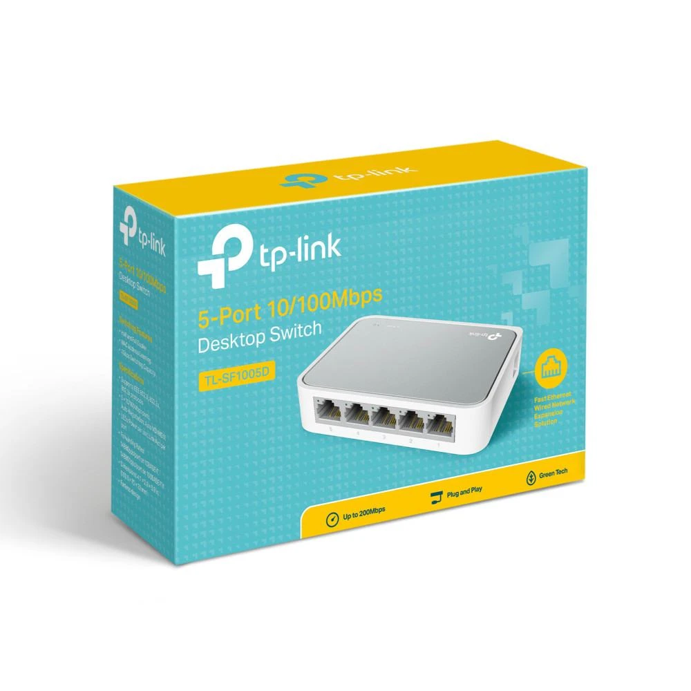 Tp-link TL-SF1005D Switch Ethernet 5 Ports - Linksolutions.ma