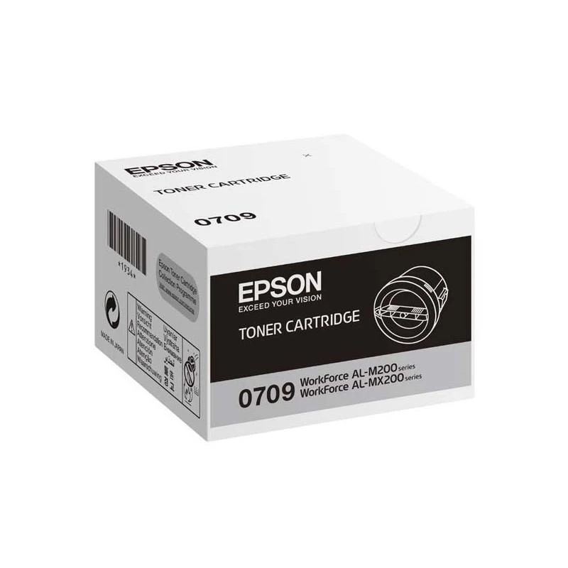 Toner Epson C13S050709 M200DN Noir Capacite Standard (2500 P) - Linksolutions.ma