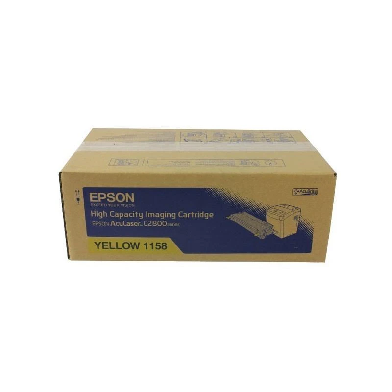 Toner Epson C13S051158 Jaune Monobloc AL-C2800N Haute Capacite (6 000 P) - Linksolutions.ma