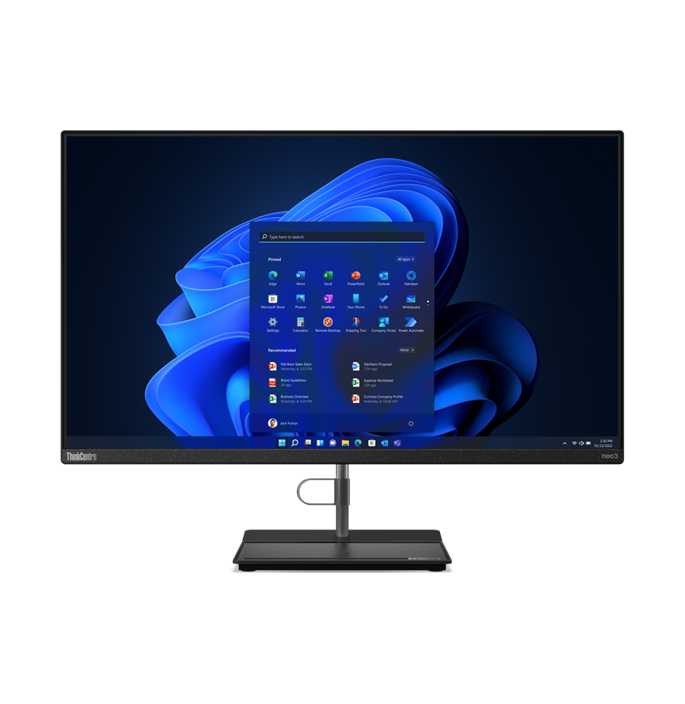 LENOVO AIO Neo 30a 27 G4 I7 8GB 512 SSD Dos - 12JU001QFM