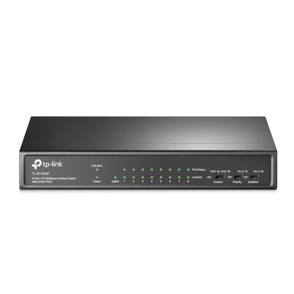 Tp-link TL-SF1009P Tplink Switch 9 Ports PoE - Linksolutions.ma