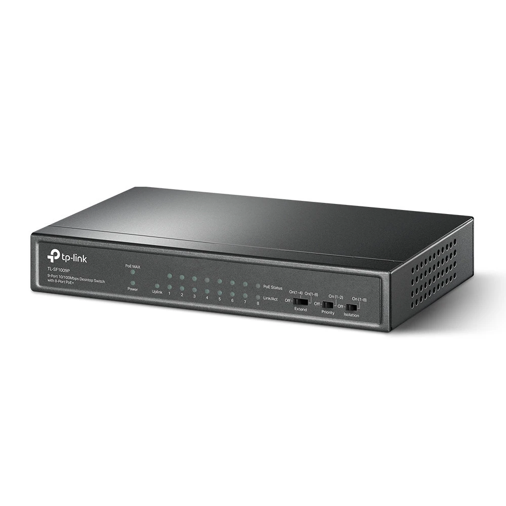 Tp-link TL-SF1009P Tplink Switch 9 Ports PoE - Linksolutions.ma